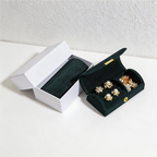 CouldNook Portable Color Zip Jewelry Case - Comfortable Daily Organizer (0720莉莎-MK2BLW6W13HSY92)
