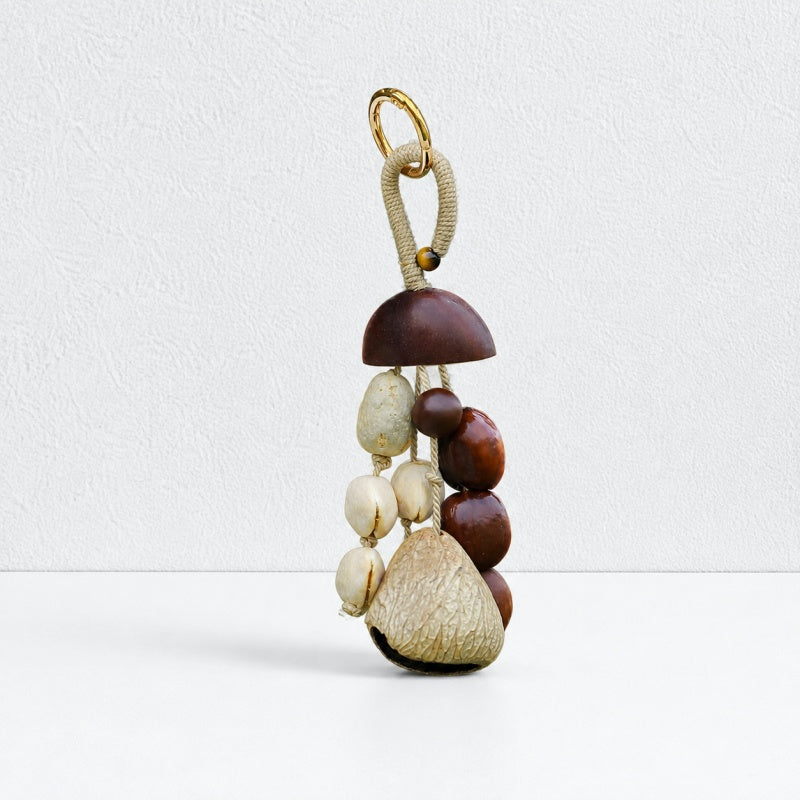 CouldNook Botanical Seed Pod Charm - Braided Loop and Clasp