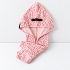 CouldNook Hair Drying Wrap - Wide-Tail Leopard Pattern