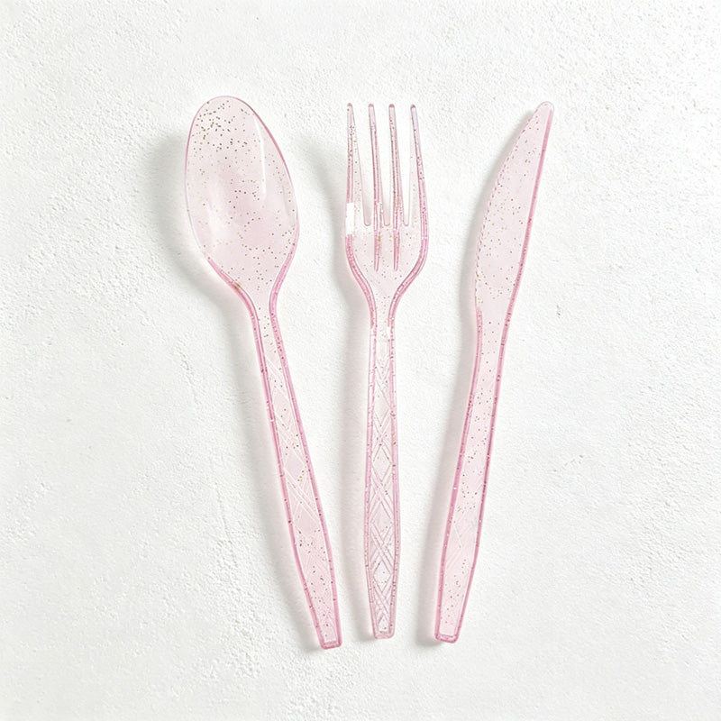 CloudNook Pink Ghost Halloween Party‑Disposable Tableware 9-Piece Set