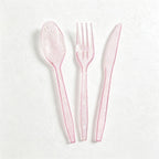 CloudNook Pink Ghost Halloween Party‑Disposable Tableware 9-Piece Set