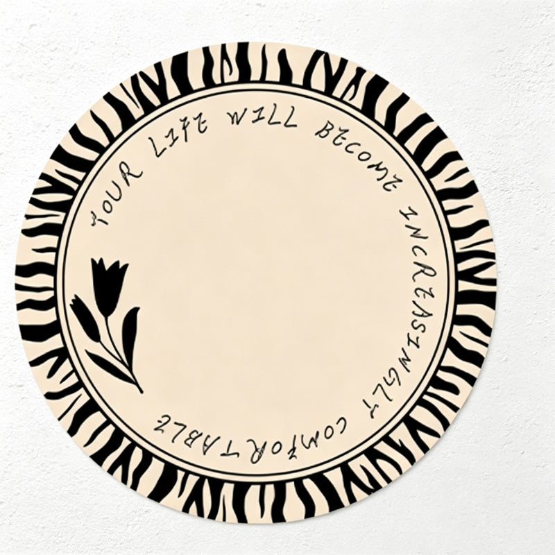 CouldNook Printed Round Coaster - Absorbent Pattern Size Choices
