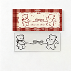CouldNook Beech Wood Stamp - Reading Bear Designs Collection