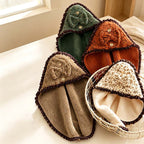 CouldNook Coral Fleece Hair Towel Wrap - Assorted Decorative Styles