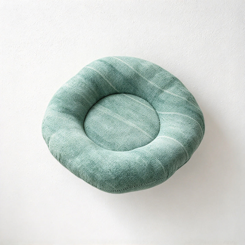 CouldNook Padded Coaster - Raised Fabric Ring and Recessed Round Center