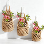 CouldNook Teardrop Cotton Rope Storage Net - Pastoral Hanging Basket
