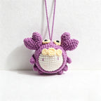 CouldNook Yarn Zodiac Doll Keychain - Twelve Animal Characters