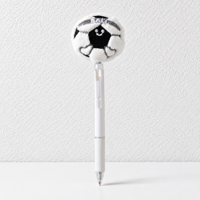 CouldNook Plush Gel Pen - Spring-Mounted Animal and Bakery Toppers