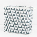 Linen Blue Triangle