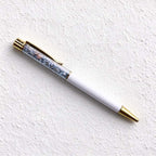 CouldNook Chip Filled Ballpoint Pen - Clear Chamber And Contrasting Barrel
