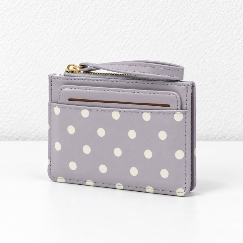 CouldNook Polka Dot Card Holder - Removable Insert