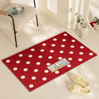 CouldNook Printed Entrance Mat - Dotted and Geometric Patterns