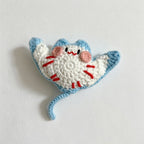 CouldNook Sea Creature Doll Keychain - Assorted Animal Shapes