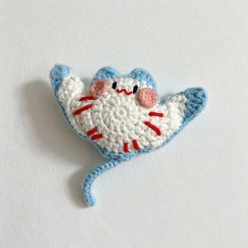 CouldNook Sea Creature Doll Keychain - Assorted Animal Shapes