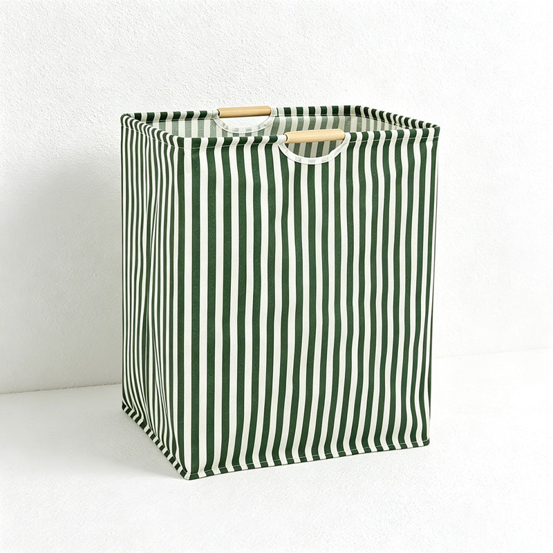 CouldNook Foldable Laundry Hamper - Wooden Handle Size Options