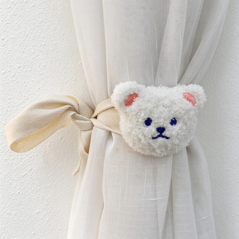 Decorative Curtain Tieback with Flower and Animal Designs