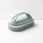 CouldNook Handled Cleaning Brush - Oval Scouring Pad and Pastel Grip
