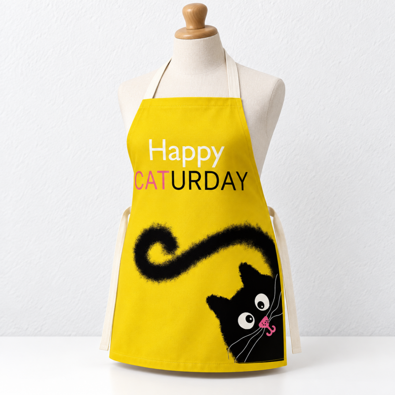 CouldNook Printed Kitchen Apron - Animals and Abstract Patterns