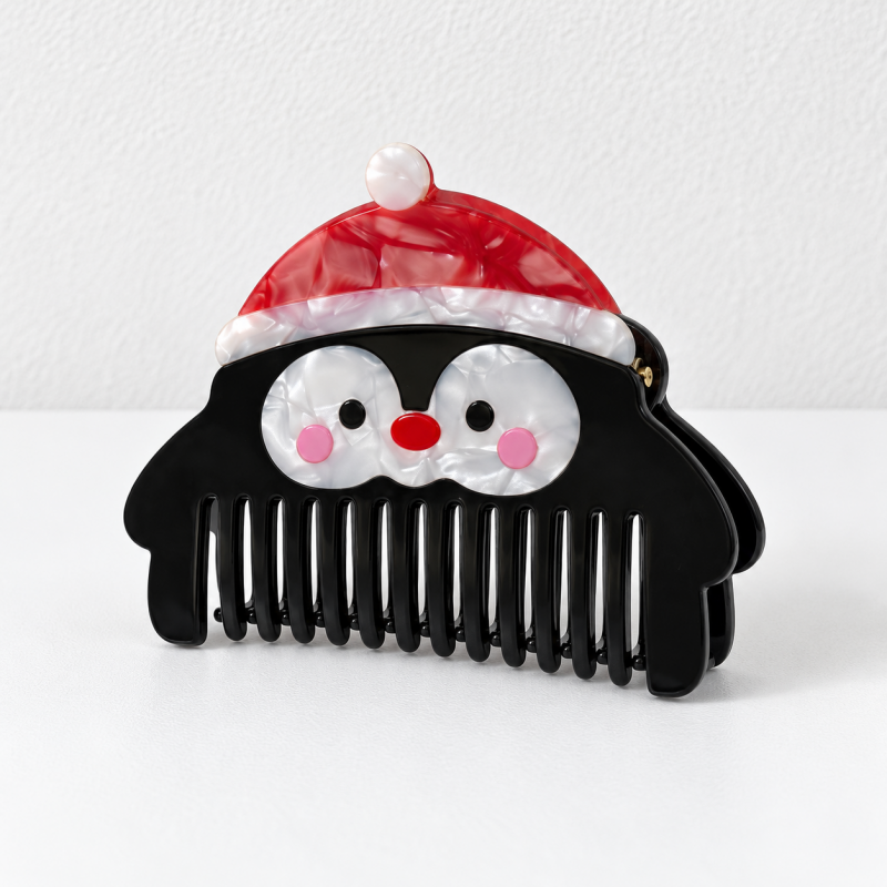 CouldNook Christmas Hair Comb - Festive Character Shapes