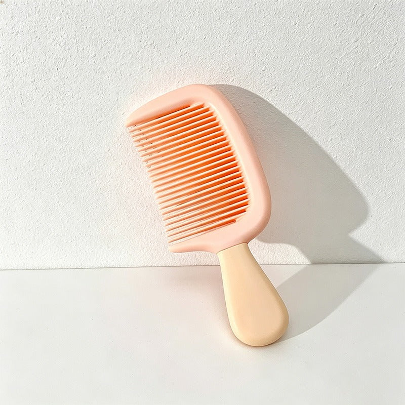 Mini Ice Cream-Shaped Anti-Static Hair Comb, Cute Pocket Comb for Kids & Travel, 6 Macaron Colors