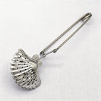 304 Stainless Steel Shell Tea Infuser Tea Accessories - Loose Leaf Tea Strainer with Handle