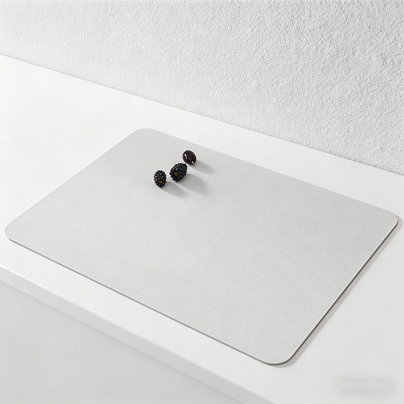 CouldNook Premium Faux Leather Placemat - Modern Waterproof & Wipeable PVC Table Mat