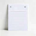 CouldNook Minimalist A5 Clipboard Notepad - Tear-Off Desk Memo Pad (150 Sheets)