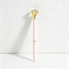 CouldNook Pen-Large Diamond Top Twist Retractable Metal Ballpoint Pen Custom Logo Gift Pen for Office Advertising School
