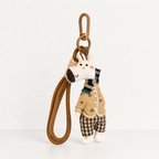 CouldNook Reindeer Fabric Charm - Aesthetic Artisan Bag Pendant