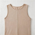 CouldNook Lounge Set 2 Piece-Sleeveless Casual Soft Tank Top & Pocket Shorts Pajama Set
