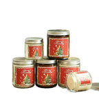 CouldNook Christmas Jar Candle - Festive Tree Label and Screw Lid