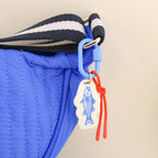 CouldNook Illustrated Bag Charm - Colorful Motifs And Contrasting Attachments