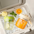 CouldNook Ice-Making Cup - Clear Body and Press-Release Lid