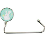 CouldNook Decorative Tabletop Bag Hook - Round Top and Curved Arm