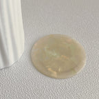 CouldNook Patterned Acetate Pocket Mirror - Round Face And Colorful Back