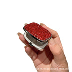 CouldNook Rhinestone Pill Box - Sparkling Lid And Divided Insert