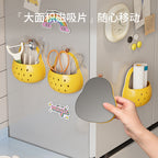 CouldNook Pear Wall Storage Basket - Perforated Front And Open Top