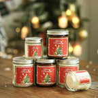 CouldNook Christmas Jar Candle - Festive Tree Label and Screw Lid