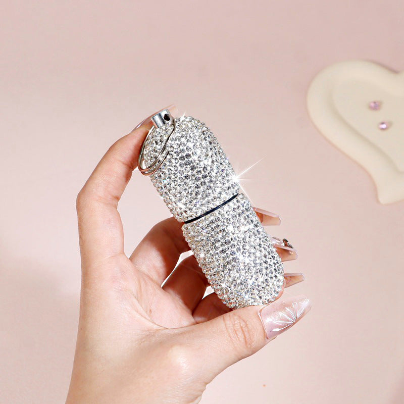 CouldNook Decorative Pill Containers And Cutter - Rhinestone Finishes And Shapes