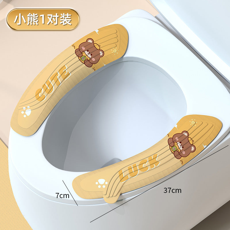 创意卡通马桶垫四季通用儿童马桶坐垫防水可爱粘贴式马桶圈坐便垫