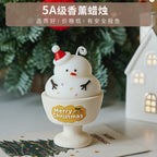 CouldNook Christmas Candle - Festive Characters and Decorated Tree Designs