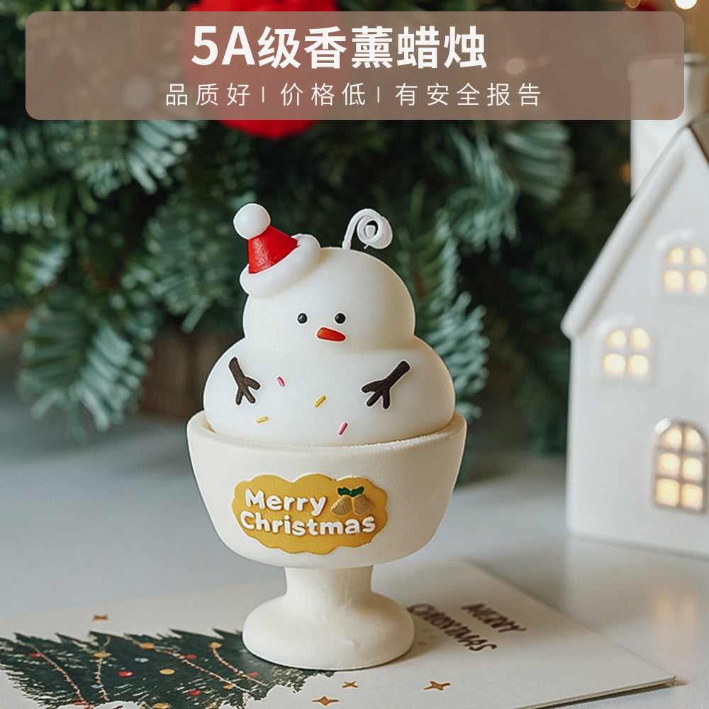 CouldNook Christmas Candle - Festive Characters and Decorated Tree Designs