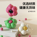 CouldNook Flower Pill Organizer - Petal Compartments And Hinged Case
