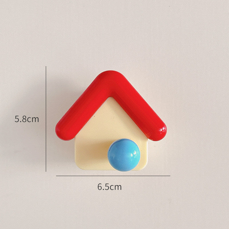 CouldNook House Adhesive Wall Hook - Six Color Choices