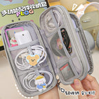 CouldNook Travel Organizer Bag - Divided Interiors And Zippered Compartments