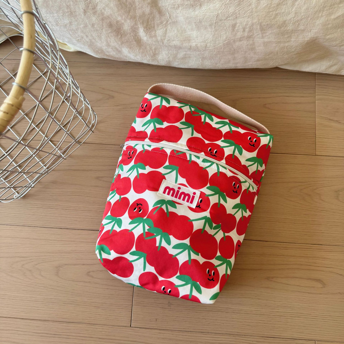 CouldNook Printed Storage Bag - Tall Profile And Short Carry Handle