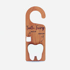 CouldNook Tooth Fairy Door Hanger - Curved Hook And Tooth-Shaped Pocket