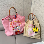 CouldNook Candy Embrodiery Shopping Bag - Everyday Market Accent