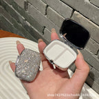 CouldNook Rhinestone Pill Box - Sparkling Lid And Divided Insert