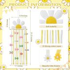 CouldNook Hanging Hair Clip Organizer - Cotton Ropes And Shaped Topper